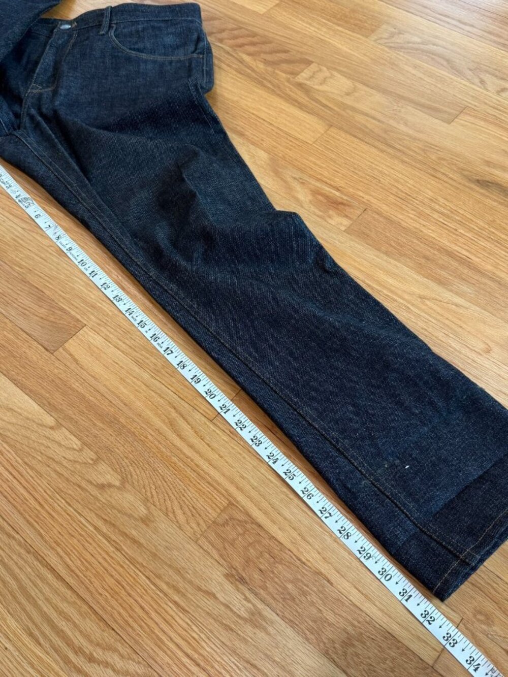 Freenote Cloth Avila Slim Taper 14.50z Kaihara Selvedge Raw Denim 34/32 - Picture 6 of 12